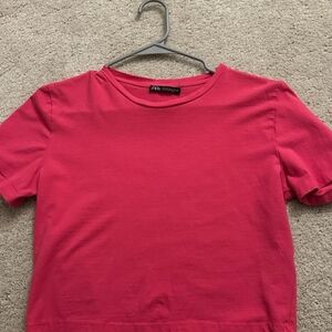 Zara Pink Short Sleeve Tee
